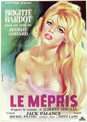 Royalty-Free and Rights-Managed Images - Contempt, with Brigitte Bardot, 1963 by Stars on Art