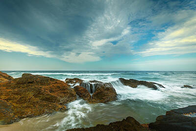 Beach Photo Rights Managed Images - Coolangatta Royalty-Free Image by Dr K X Xhori