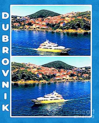 Vintage Performace Cars Royalty Free Images - County of Dubrovnik Neretva Waterscape pr002 Royalty-Free Image by Douglas Brown