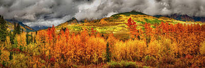 Kids Alphabet Royalty Free Images -  Autumn colors at sunset in Crested Butte   Colorados Mount Crested Butte is illuminated by sunset  Royalty-Free Image by OLena Art