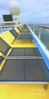 Achieving Rights Managed Images - Cruise Ship Sun Deck 001 Royalty-Free Image by Douglas Brown