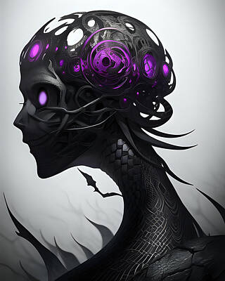 Reptiles Digital Art - Cryptic  by Tricky Woo