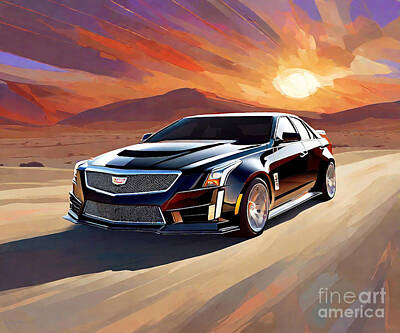 From The Kitchen - CTS-V High-Performance Luxury Cadillac CTS-V by Destiney Sullivan