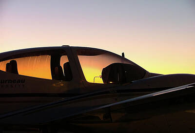 Everett Collection Royalty Free Images - DA42 at Dawn Royalty-Free Image by Phil And Karen Rispin