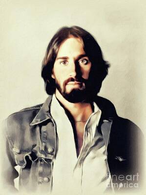 Musicians Royalty Free Images - Dan Fogelberg, Music Legend Royalty-Free Image by Esoterica Art Agency