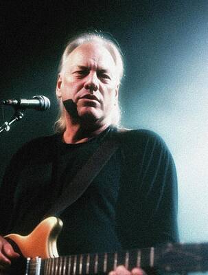 Jazz Royalty-Free and Rights-Managed Images - David Gilmour, Pink Floyd by Esoterica Art Agency