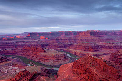 Royalty-Free and Rights-Managed Images - Dead Horse Point Dawn by Andrew Soundarajan