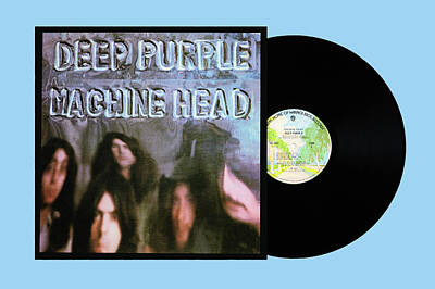 Music Mixed Media - Deep Purple Music by Robert VanDerWal