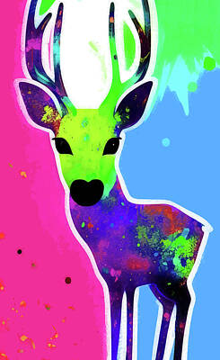 Royalty-Free and Rights-Managed Images - Deer 9 by Chris Butler