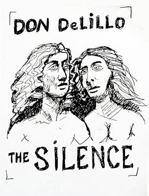 Football Drawings - Delillo The Silence Poster  by Paul Sutcliffe