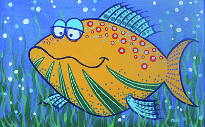 Classic Christmas Movies - Derp Fish by Lisa Frick