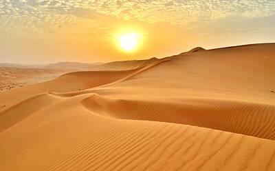 World Forgotten - Desert Dune Sunset by Nate Hovee