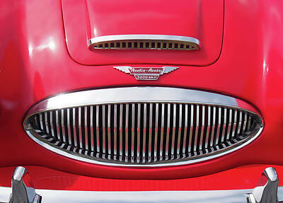 Cities Rights Managed Images - Detail Austin-Healey 3000 Royalty-Free Image by Philip Openshaw