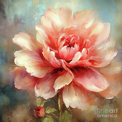 Roses Paintings - Devotion by Tina LeCour