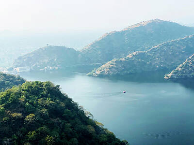 Mountain Photos - Dhebar Lake  by Akshat Aatrey