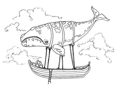 Lupen Grainne - Diribible Whale by Katherine Nutt