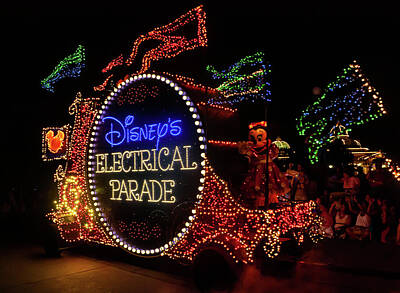 Recently Sold - Fantasy Photos - Disneys Electrical Parade by Mark Chandler