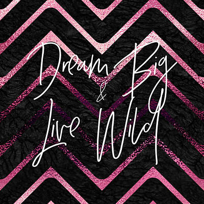 Vintage Diner - Dream Big Live Wild by Brandi Fitzgerald