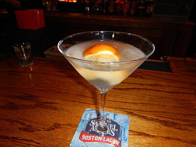 Martini Royalty-Free and Rights-Managed Images - Dreamsicle Martini by Peter Scolney