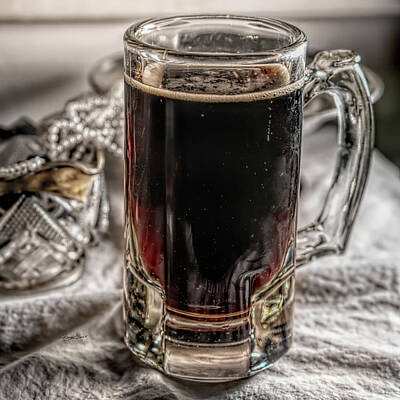 Beer Photos - Dunkel by Sharon Popek