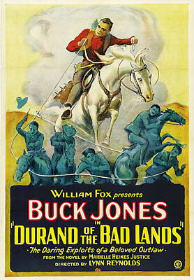 Royalty-Free and Rights-Managed Images - Durand of the Bad Lands, 1917 by Stars on Art