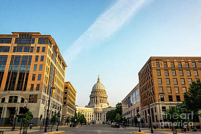 Tina Turner - Early Morning View of Madison, Wisconsin by Jess Kraft