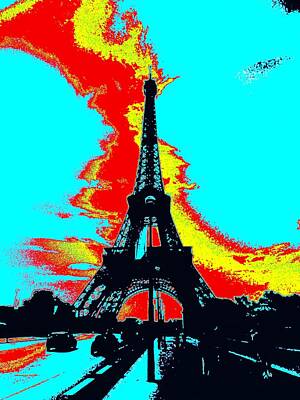Beastie Boys - Eiffel Tower Enhanced 20 by Troy Wilson-Ripsom