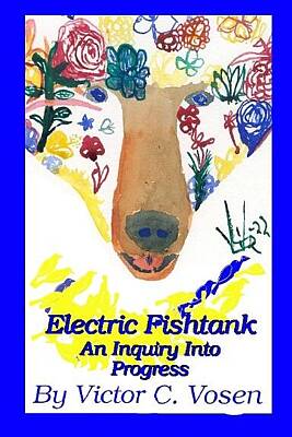 Florals Paintings - Electric Fishtank by Victor Vosen