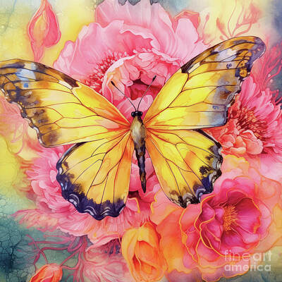 Royalty-Free and Rights-Managed Images - Elegant Butterfly by Tina LeCour