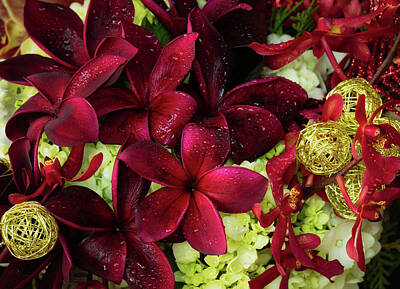 Floral Photos - Elegant Island Christmas by Jade Moon