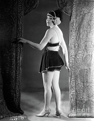 Jazz Photo Royalty Free Images - Elsie Tarron - Follies Costume Royalty-Free Image by Sad Hill - Bizarre Los Angeles Archive