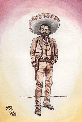 Modern Sophistication Beaches And Waves - Emiliano Zapata by Maria Luna
