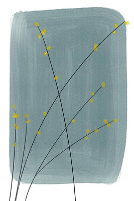 Weapons And Warfare - Evenings with Eloise - Minimal Abstract Painting - Stone by Studio Grafiikka