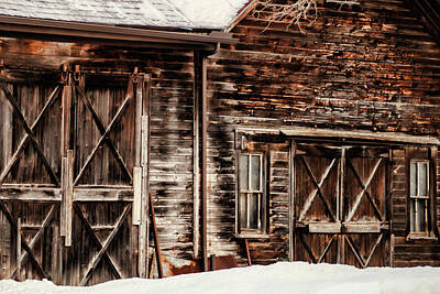 The Beatles - Exterior of an old barn by Debra Millet