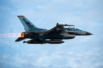 Royalty-Free and Rights-Managed Images - F-16 Fighting Falcon by Airman 1st Class Josey Blades