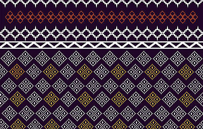 Abstract Drawings Rights Managed Images - Fabric pattern patterns  Royalty-Free Image by Julien