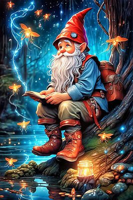 Fantasy Digital Art Rights Managed Images - Fairy Tale Royalty-Free Image by Manjik Pictures