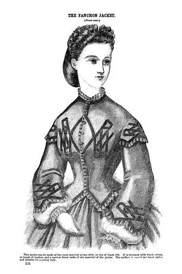 Hipster Animals Royalty Free Images - Fanchon Jacket March 1864 c1 Royalty-Free Image by Historic illustrations