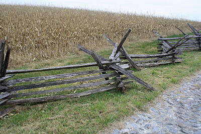 Rolling Stone Magazine Covers - Fences of Antietam by Ken Buckler