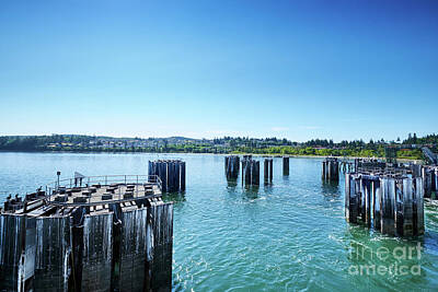 The Masters Romance Royalty Free Images - Ferry dock at Anacortes Royalty-Free Image by Jo Ann Snover
