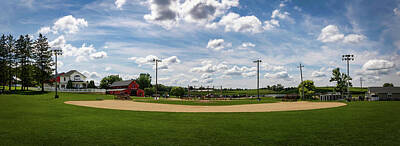 Recently Sold - Baseball Rights Managed Images - Field of Dreams Movie Set Royalty-Free Image by Bill Chizek