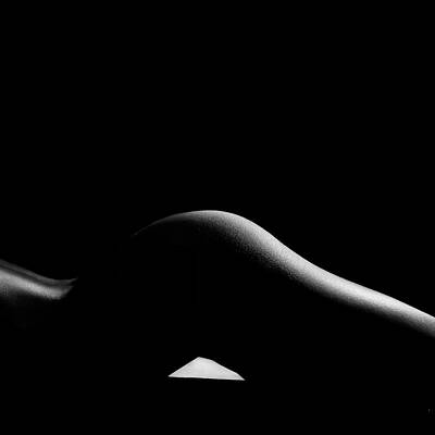 Nudes Rights Managed Images - Fine Art Nude Woman Bodyscape 7 Royalty-Free Image by Az Jackson