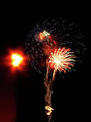 Legendary And Mythic Creatures Rights Managed Images - Fireworks 168 Royalty-Free Image by Kristy Mack