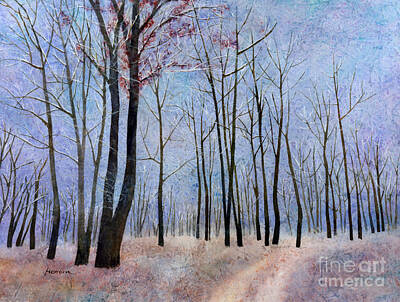 Longhorn Paintings - First Frost by Hailey E Herrera