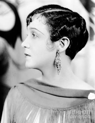 City Scenes Royalty-Free and Rights-Managed Images - Florence Vidor - profile earring by Sad Hill - Bizarre Los Angeles Archive