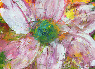 Recently Sold - Florals Mixed Media - Flower Days Floral Art by Kathleen Tennant by Kathleen Tennant
