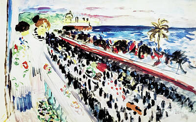 Through The Viewfinder - Flower Parade II by Henri Matisse 1921 by Henri Matisse