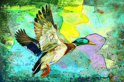 Grace Kelly - Flying Duck Madness by Miki De Goodaboom
