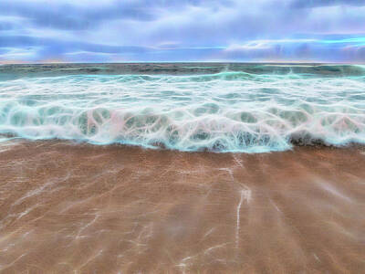 Abstract Landscape Photos - Fractal Surf by Patti Deters