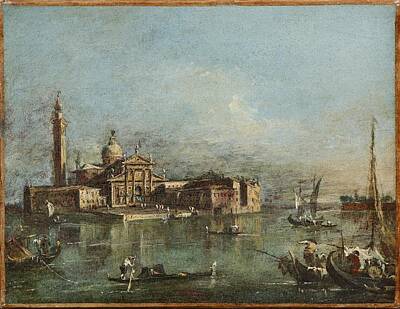 Beer Painting Rights Managed Images - Francesco Guardi  Venice  Royalty-Free Image by MotionAge Designs